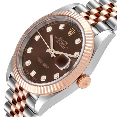 rolex lady-datejust in steel and gold|rolex datejust 41 two tone.